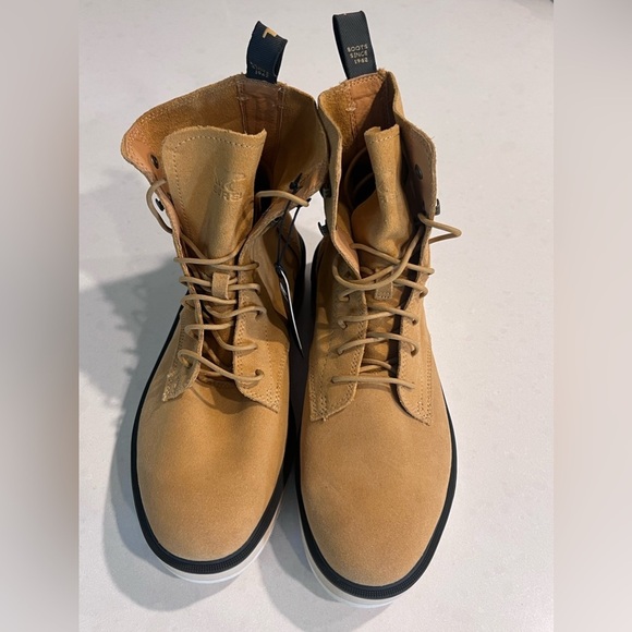 Sorel Hi Line Platform Combat Boots Geo Yellow size‎ 10 new - Picture 5 of 8